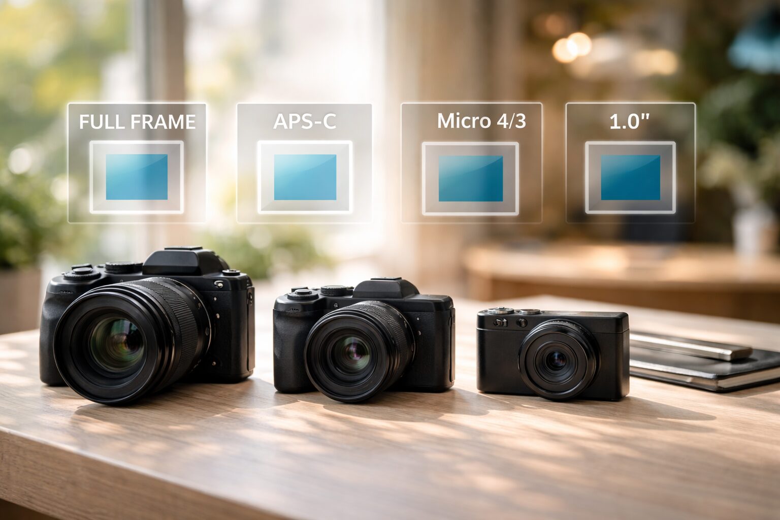 画質とセンサーサイズの差