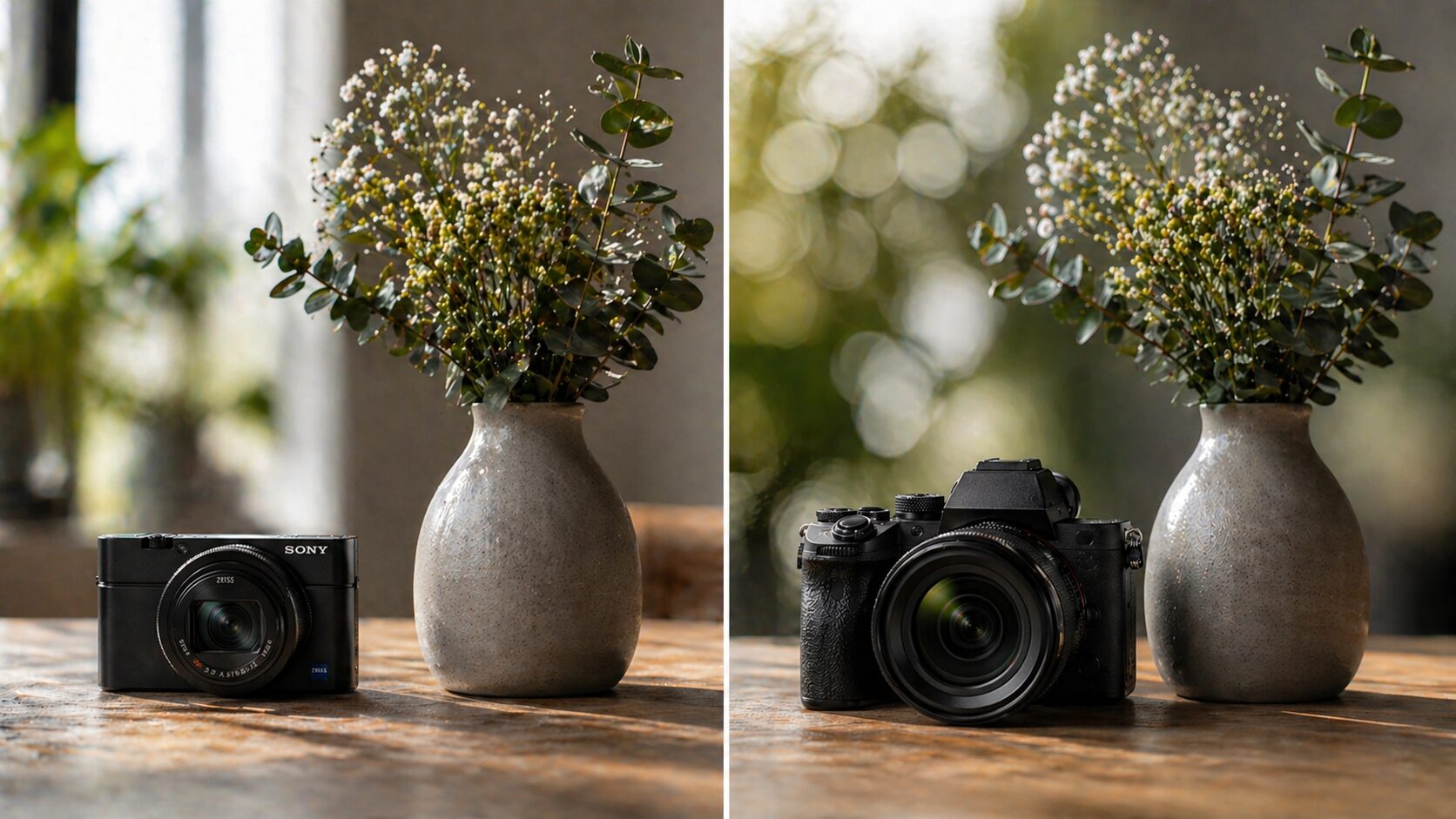 画質とボケの差