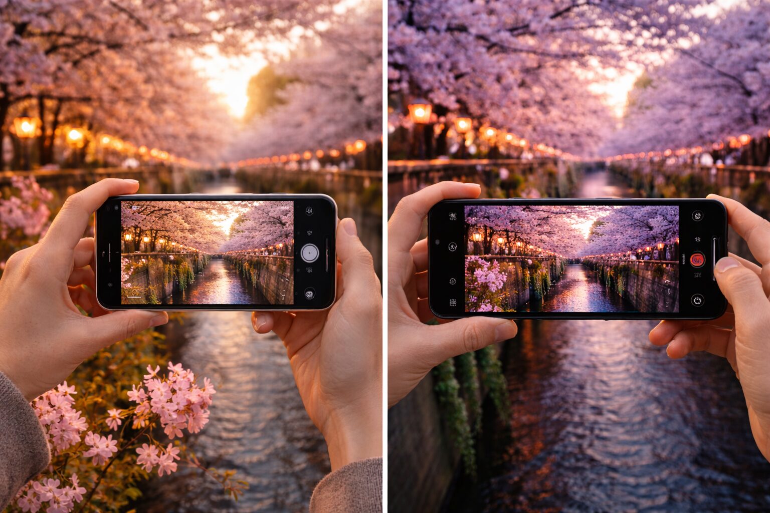 色味の傾向を比較