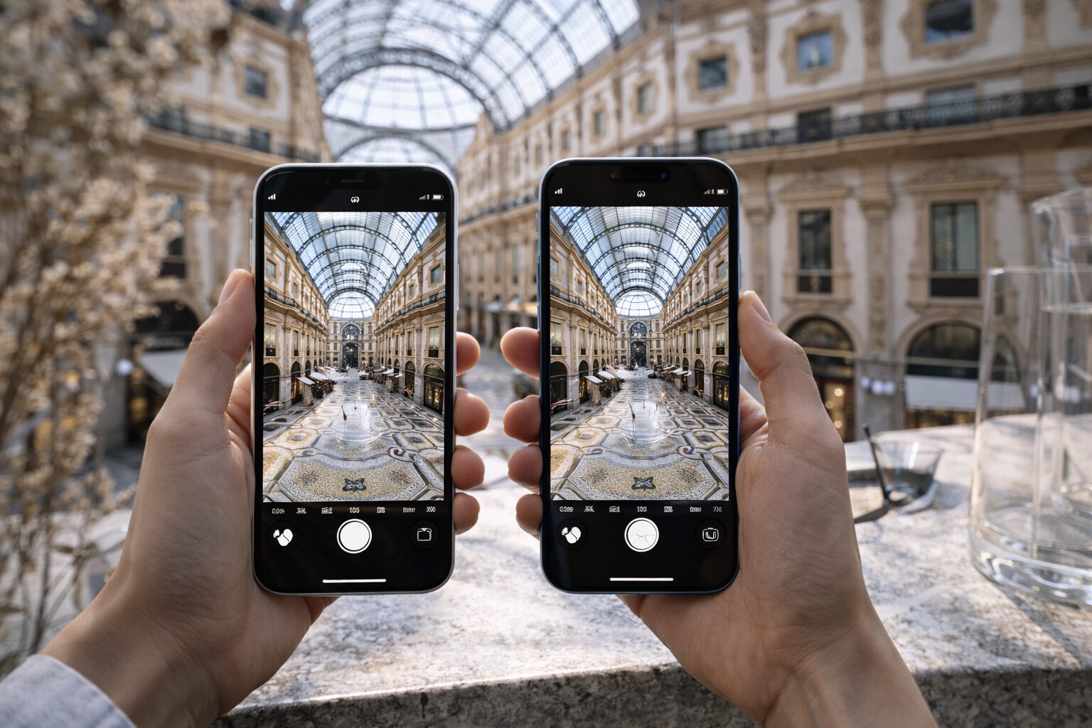 超広角カメラの差を比較