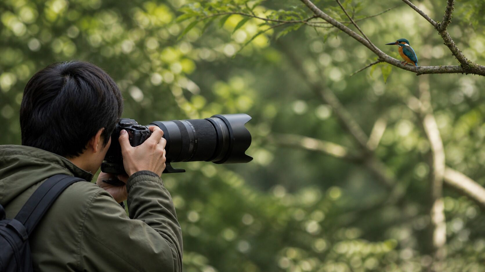 150-500mmで野鳥撮影