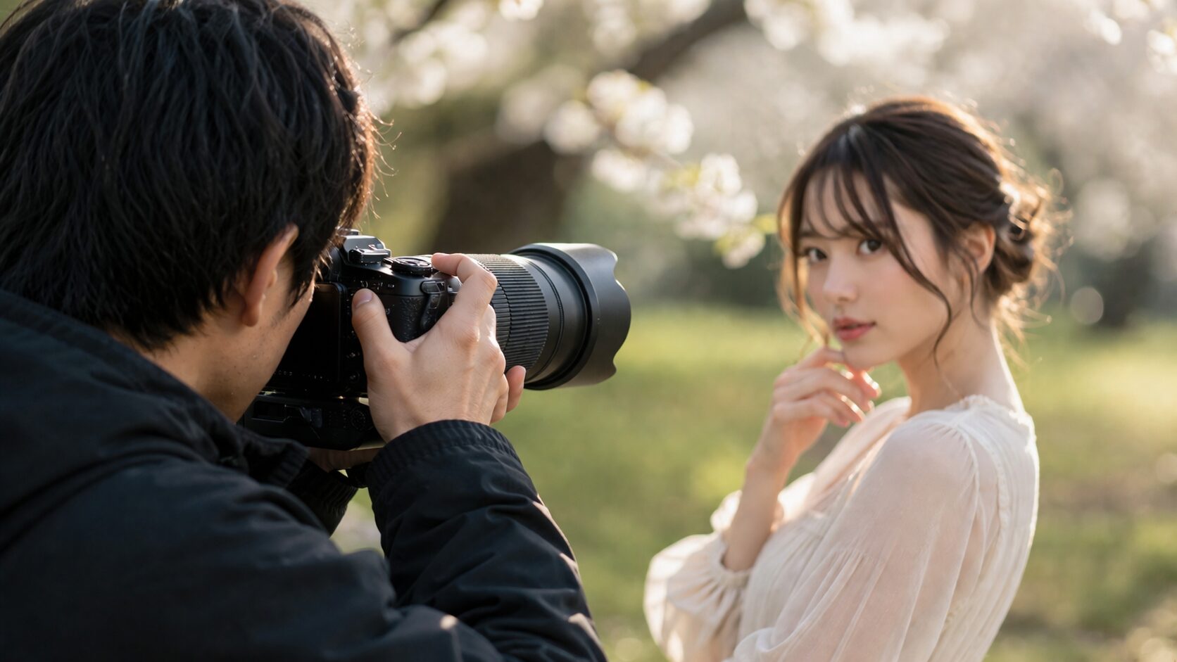 ポートレート向け望遠